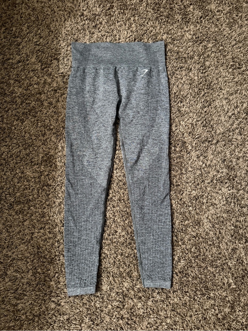 Gymshark Grey Seamless High-Waist Leggings